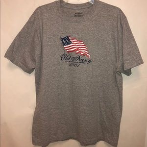 2007 Old Navy USA Flag T-Shirt - XL - Unisex
